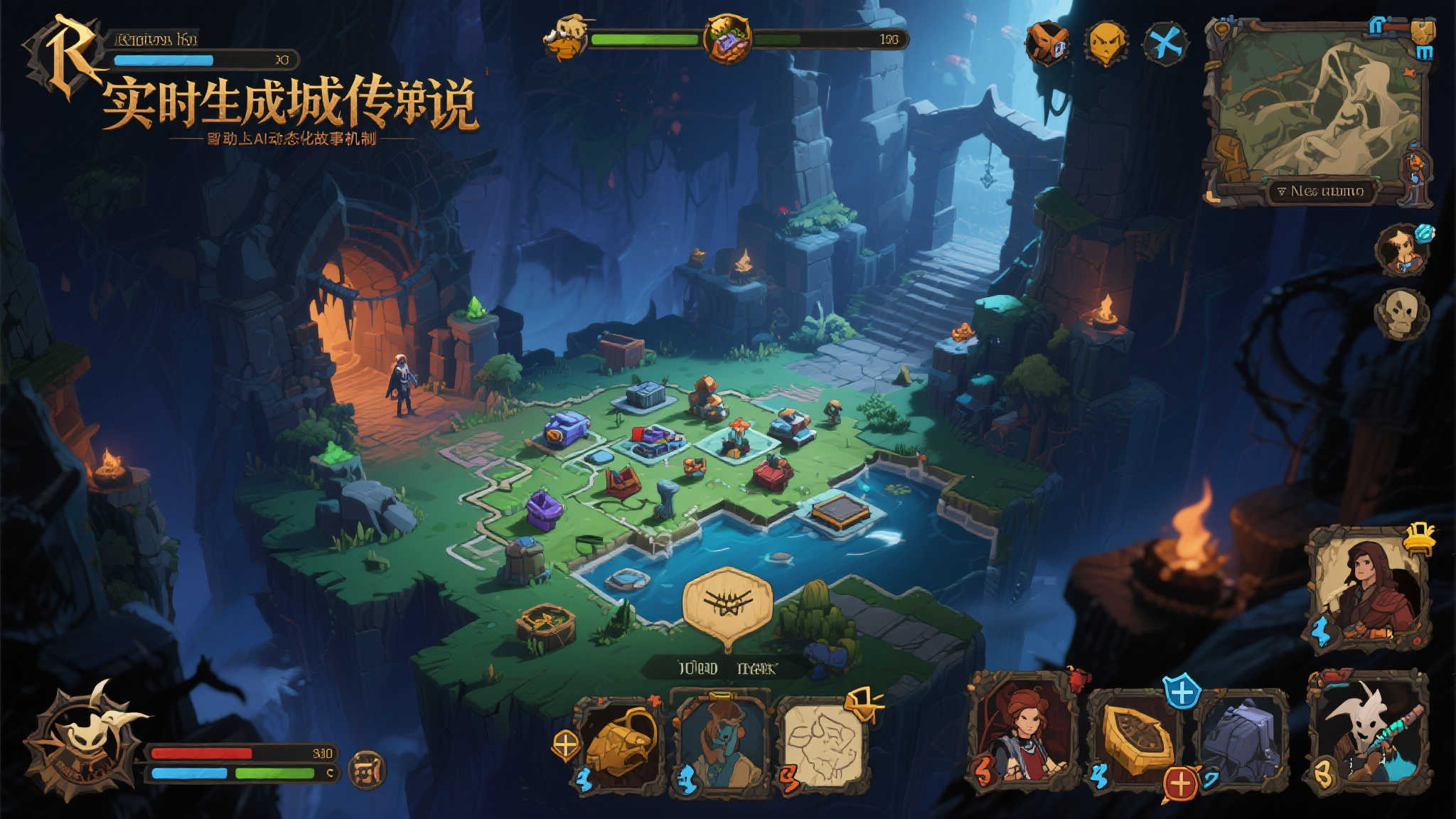 《实时生成传说》:AI驱动的Roguelike游戏掀起动态叙事新风潮 《实时生成传说》:AI驱动的Roguelike游戏掀起动态叙事新风潮