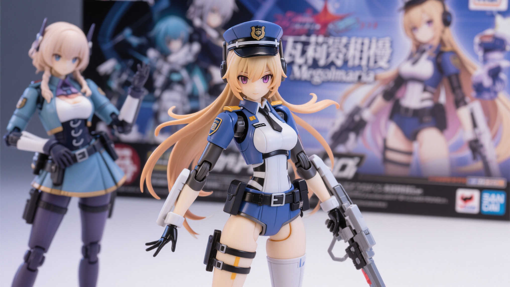寿屋《无限相遇 Megalomaria》英姿女警拼装人偶 寿屋《无限相遇 Megalomaria》英姿女警拼装人偶